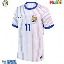 Francuska Ousmane Dembele #11 Gostujuci Dres EP 2024 Kratak Rukav